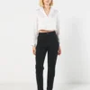 Blusa Crop Top Satín